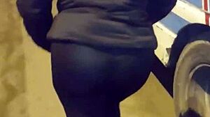 Mature See-Through Leggings