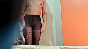 colombian undressing voyeur