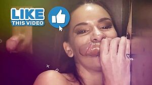 Blonde Slurps Gloryhole Cocks