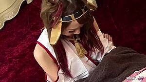 Japanese Cosplay Blowjob