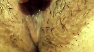 Hairy Pussy Masturbates