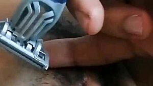 Hairy Pussy Masturbates