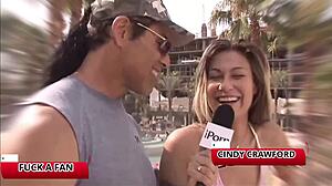 Cindy Crawford Monster Cock