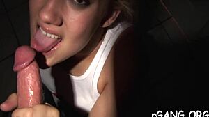 Group-Fucked Party Girls