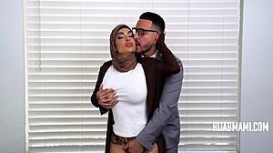 Hijab Debauchery Doorway