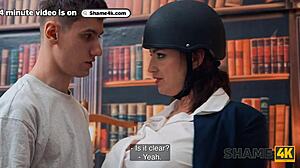 Kinky Cowgirl Masturbating