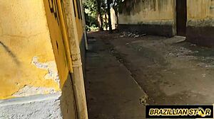 Skinny Latina Bush Fuck