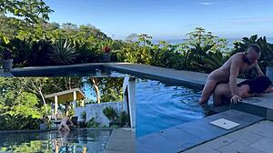 Outdoors Anal Blowjob