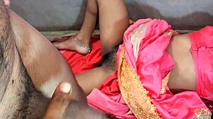 Indian wife sari passion