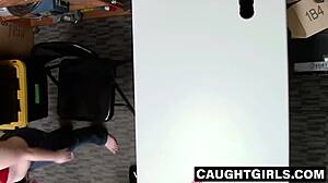 Naughty Cleo Pleases Officer