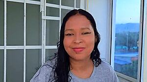 Submissive MILF Rooftop Domination