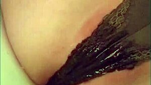 Cute Babe Soaking Panties