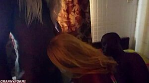 Blond Babe Two Dicks