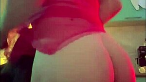 Trans girlfriend anal masturbation