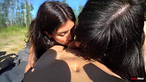 Casual Foursome Outdoors