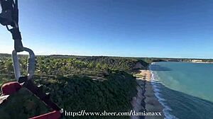 unexpected air blowjob