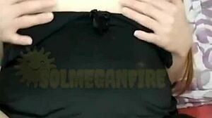 Pregnant Dildo Masturbation