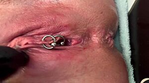 Pierced Clit Rubbing