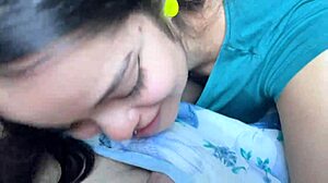 Brunette Deep Blowjob