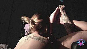 Blindfold Teasing Milking