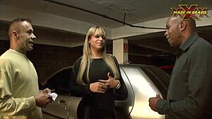 Blonde Double Penetration