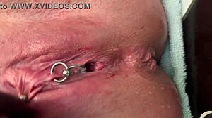 Pierced Clit Rubbing