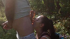 Horny Teen Forest Quickie