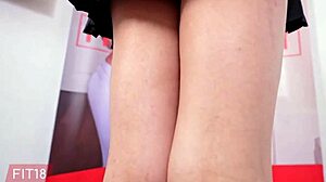 Standing Fuck Creampie