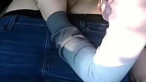 Public Car Blowjob Swallow