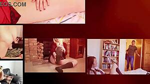 British Blonde Strapon