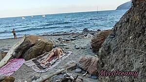 public beach squirt?