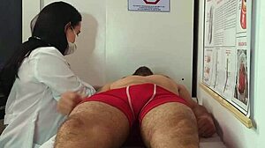 Nurse Observes Erection 😏