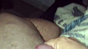 Man Masturbates Solo