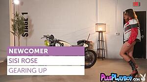 Latin Milf Biker Rides