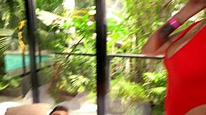 Creampie double penetration