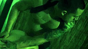 Petite blonde left behind