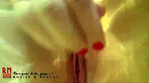 bath pussy masturbation scene