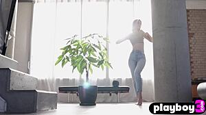 Brunette Milf Posing Passion