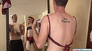 Ts demands cock suck