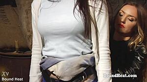 Lesbian Strapon Pleasure