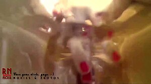 bath pussy masturbation scene