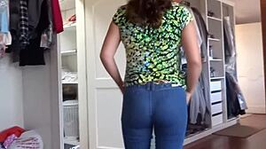 Woman Fondled Masturbates