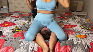 Wife Facesitting Husband