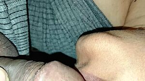 Rubbed fucked smooth pussy