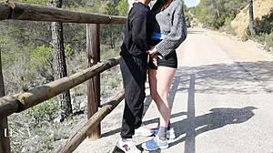 Risky Public Pissing!