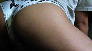 wet panty fetish play