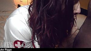 Pov nurse facial cumshot