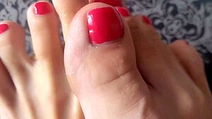 Foot Fetish Toes Sucking