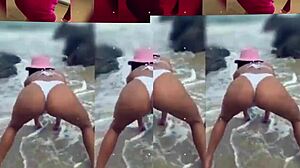 Wet Brunette Fisting