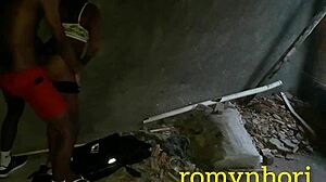 brazilian anal teasing fuck